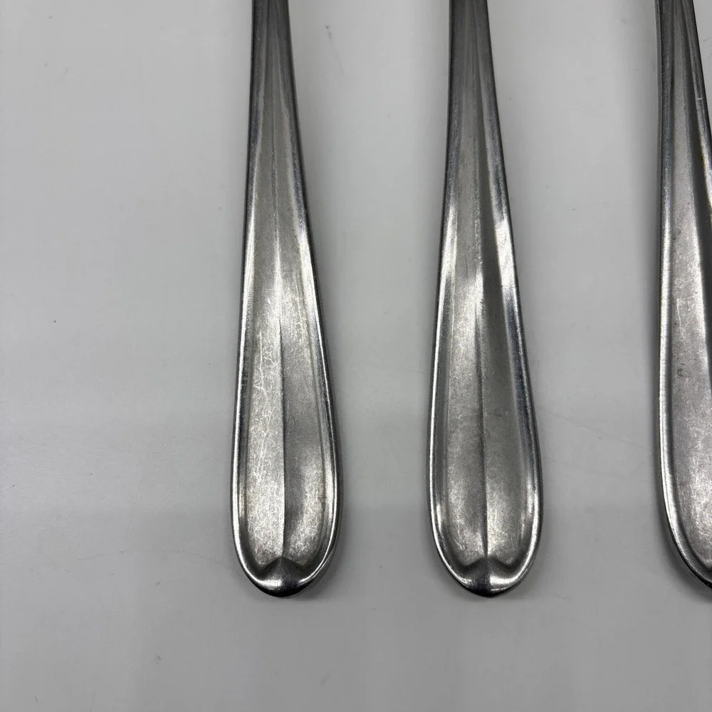 Oneida‎ 18/0 Stainless DYLAN Spoons Place Oval Soup Set Of 6